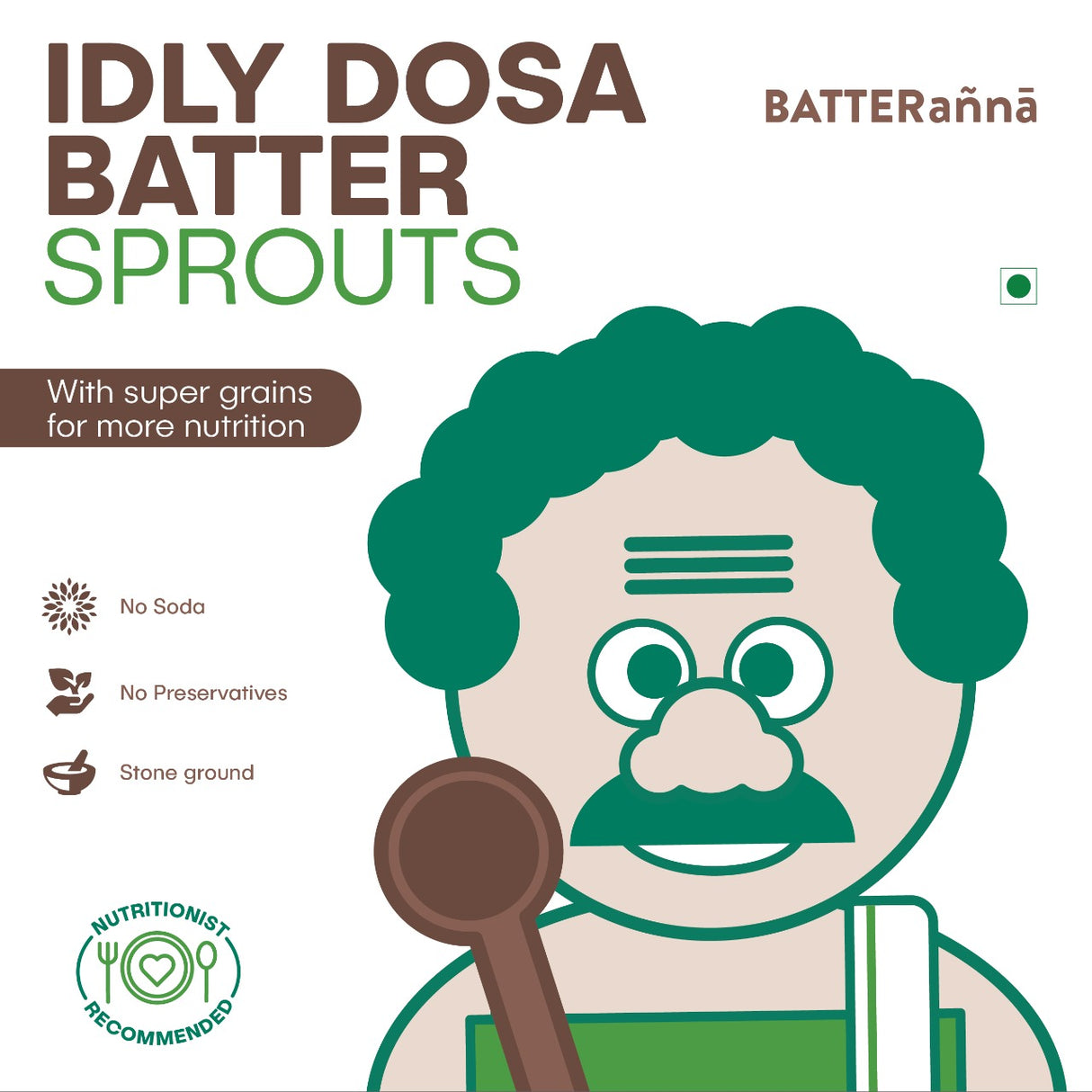 Batter Anna Sprouted Idly Dosa Batter 500G