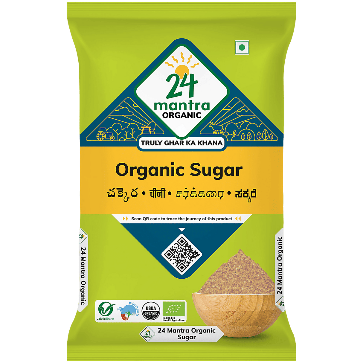24 Mantra Organic Sugar 500g