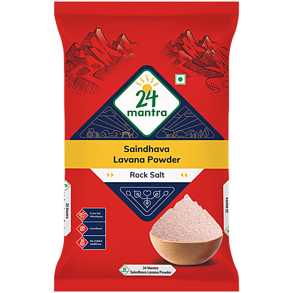 24 Mantra Rock Salt Powder 1kg