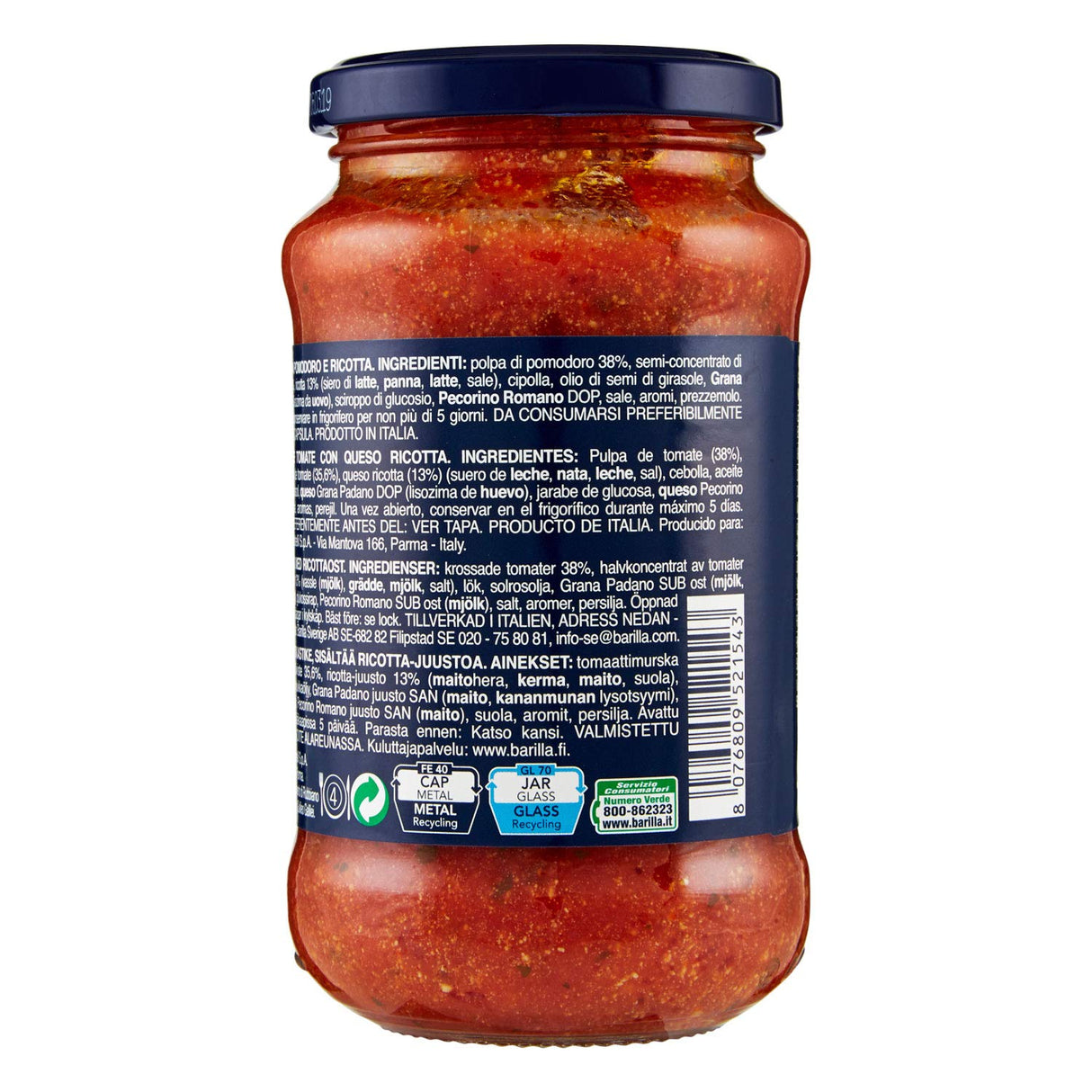 Barilla Ricotta Sauce 400g
