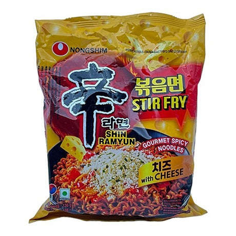 Nongshim Shin Ramyun Noodles Stir Fry With Cheese 136g