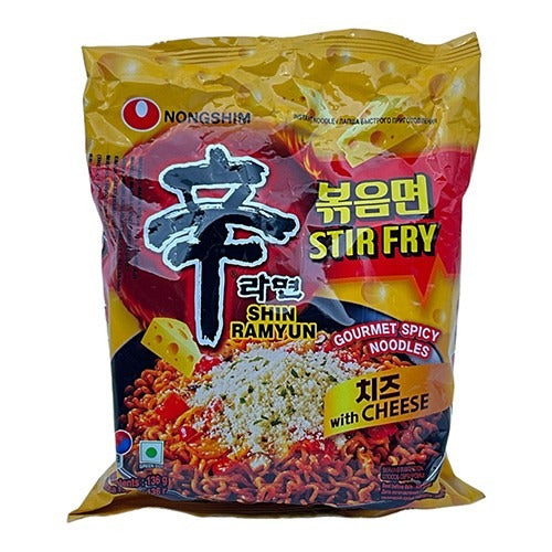 Nongshim Shin Ramyun Noodles Stir Fry With Cheese 136g