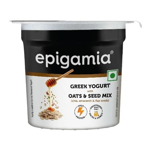 Epigamia Greek Yogurt With Oats and Seed Mix 85g