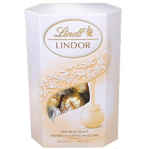 Lindt Lindor White Chocolate Ball 200g