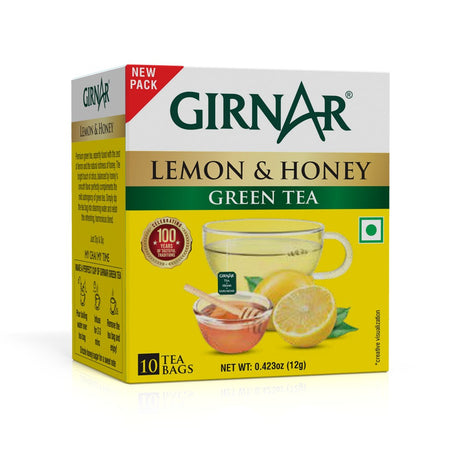 Girnar Green Tea Lemon&Honey 10nTea Bags