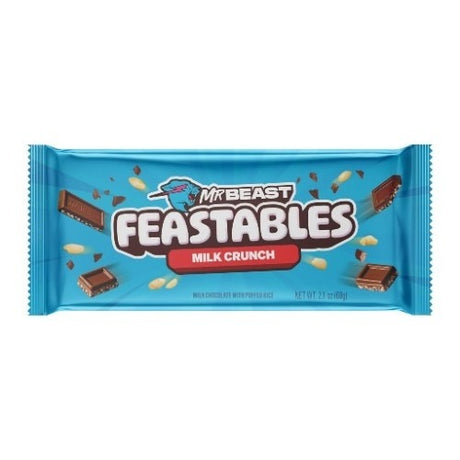 Feastables Mr Beast Milk Crunch Chocolate 60g
