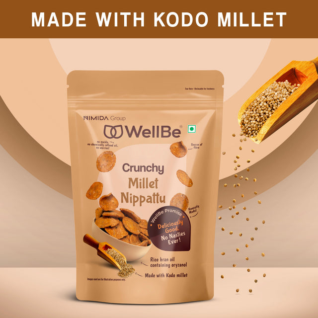 WellBe Crunchy Nippattu 135g
