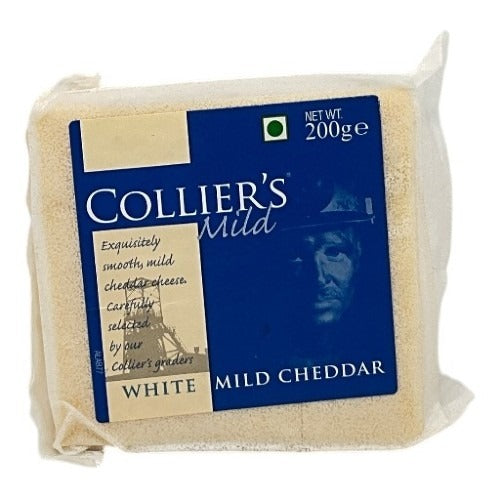 Colliers Cheddar White Cheese Block