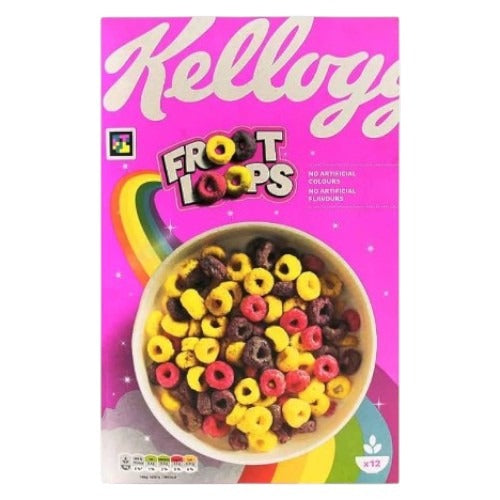 Kelloggs Fruit Loops 375g -S