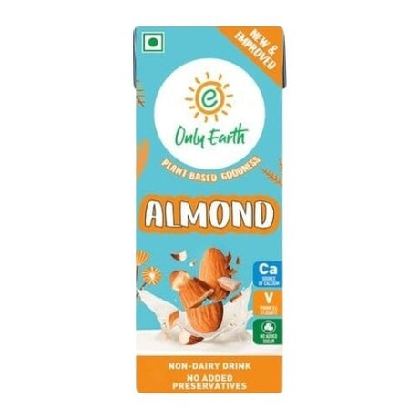 Only Earth Almond Unsweetned 180ml