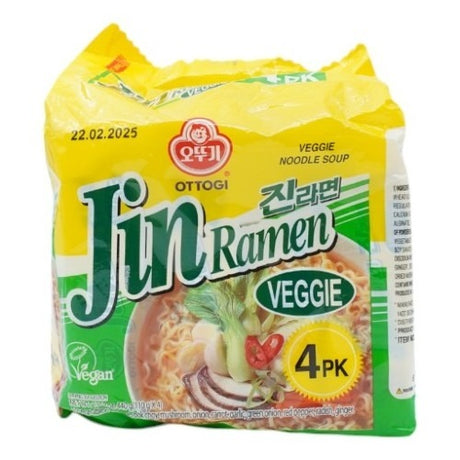 Ottogi Jin Ramen Veggie 120g