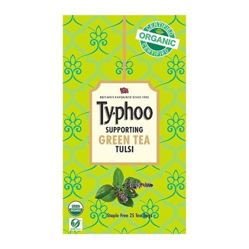 Typhoo Supporting Green Tea Tulsi 25 Bags