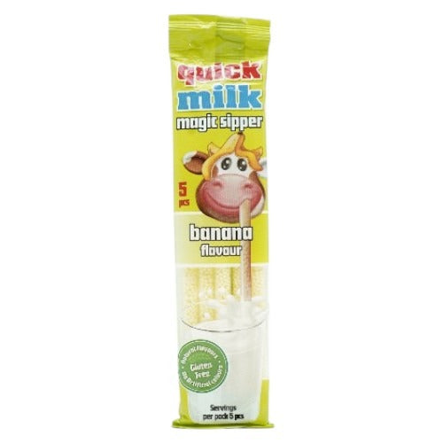 Quick Milk Glutenfree Magic Sipper Banana Flavour 30g