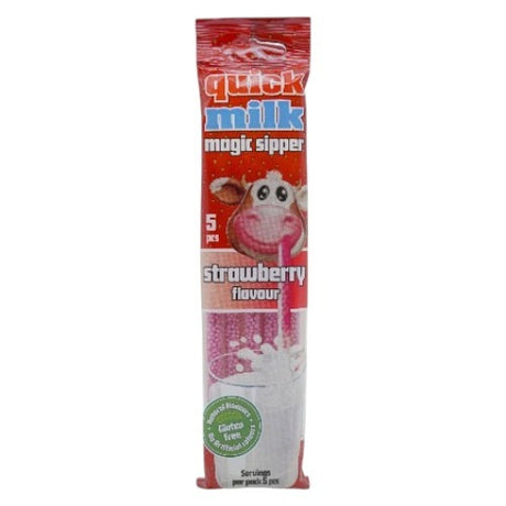 Quick Milk Glutenfree Magic Sipper Strawberry Flavour 30g