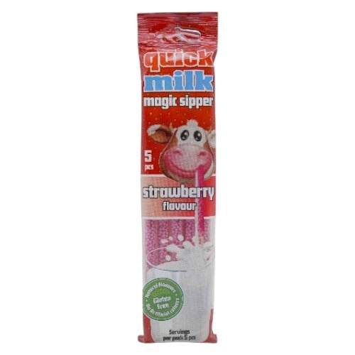 Quick Milk Glutenfree Magic Sipper Strawberry Flavour 30g
