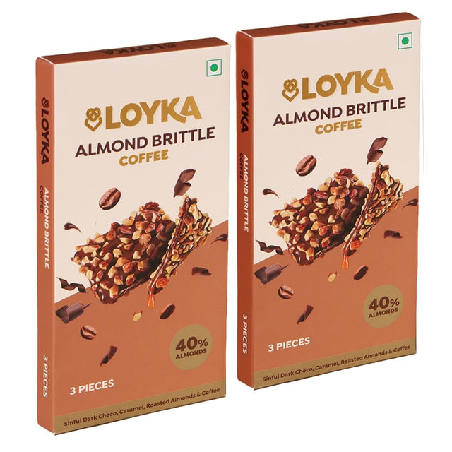Loyka Almond Brittle Coffee 51g (3 pcs)