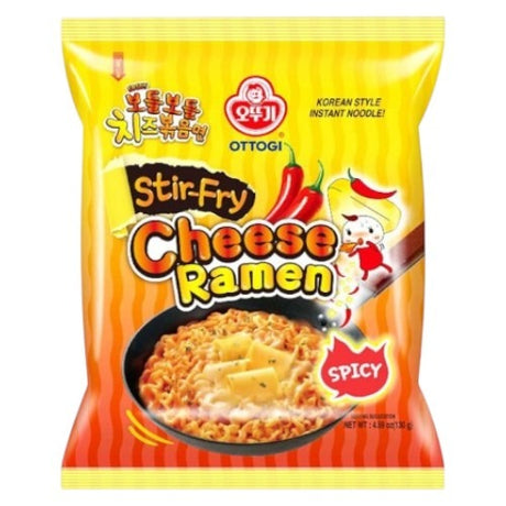 Ottogi Stir-Fry Cheese Ramen Spicy 130g