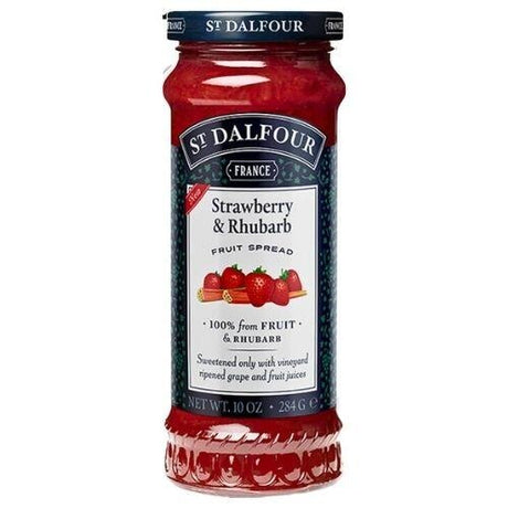 St Dalfour Strawberry&Rhubarb Spread 284g