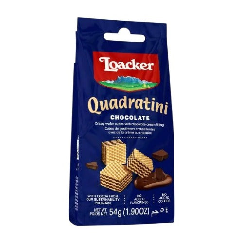 Loacker Quadratini Chocolate 54g