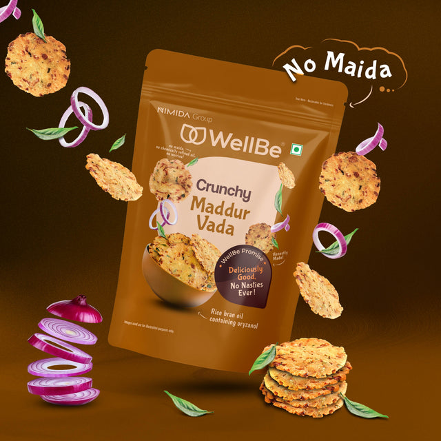 WellBe Crunchy Maddur Vada 110g