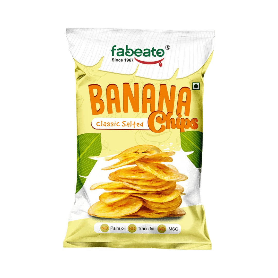 Fabeato Banana Chips Classic Salted 40g