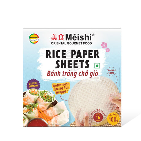 Meishi Rice Paper Sheets 16Cm 100g