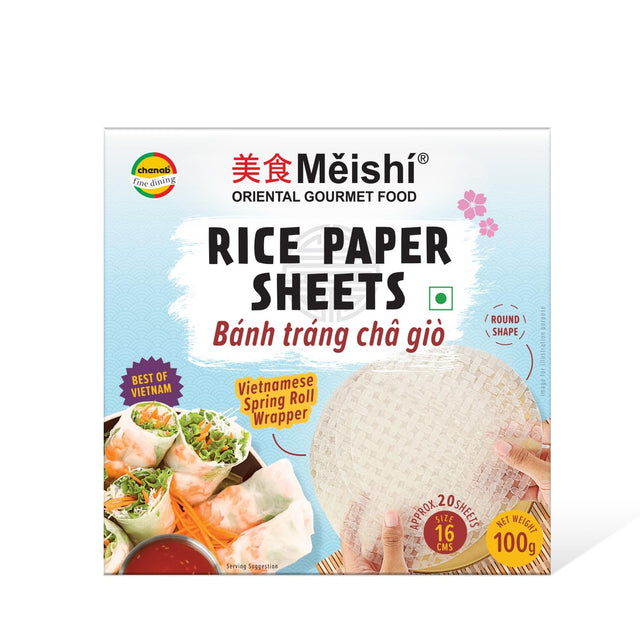 Meishi Rice Paper Sheets 16Cm 100g