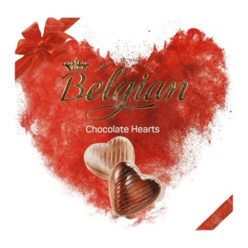 The Belgian Chocolate Hearts 65g