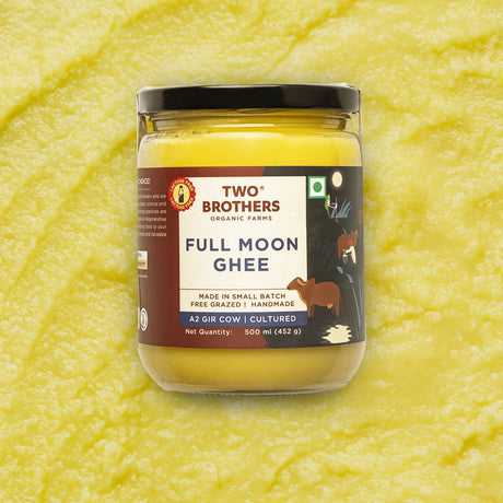 Two Brothers A2 Desi Gir Cow Cultured Ghee 500ml