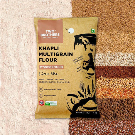 Two Brothers Khapli Multigrain Flour 1kg