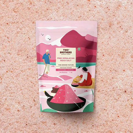 Two Brothers Pink Himalayan Rock Salt 1kg