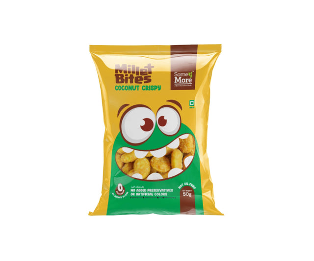 Some More Coconut Crispy Millet Bites 50g