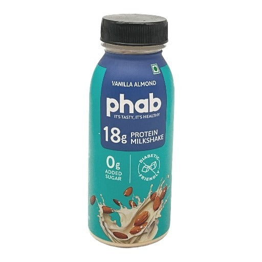 Phab Vanila Almond 18g Protein Milkshake 200ml