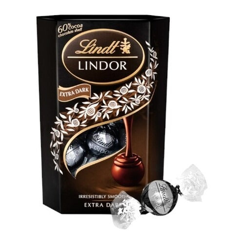 Lindt Lindor Dark 60% Cocoa Chocolate 100g