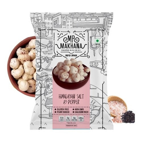 Mr Makhana Himalayan Salt&Pepper 60g
