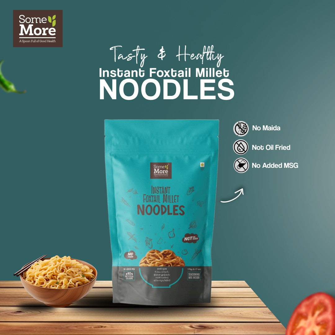 Some More Instant Foxtail Millet Noodles 175G