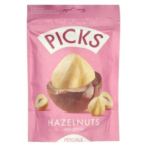 Pergale Picks Hazelnuts Milk Choco 90g