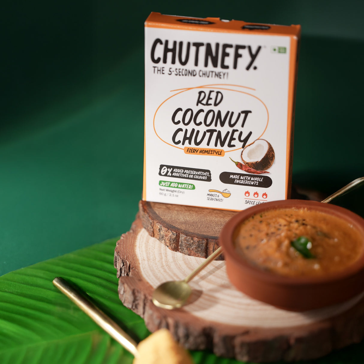 Chutnefy Red Coconut Chutney 60g