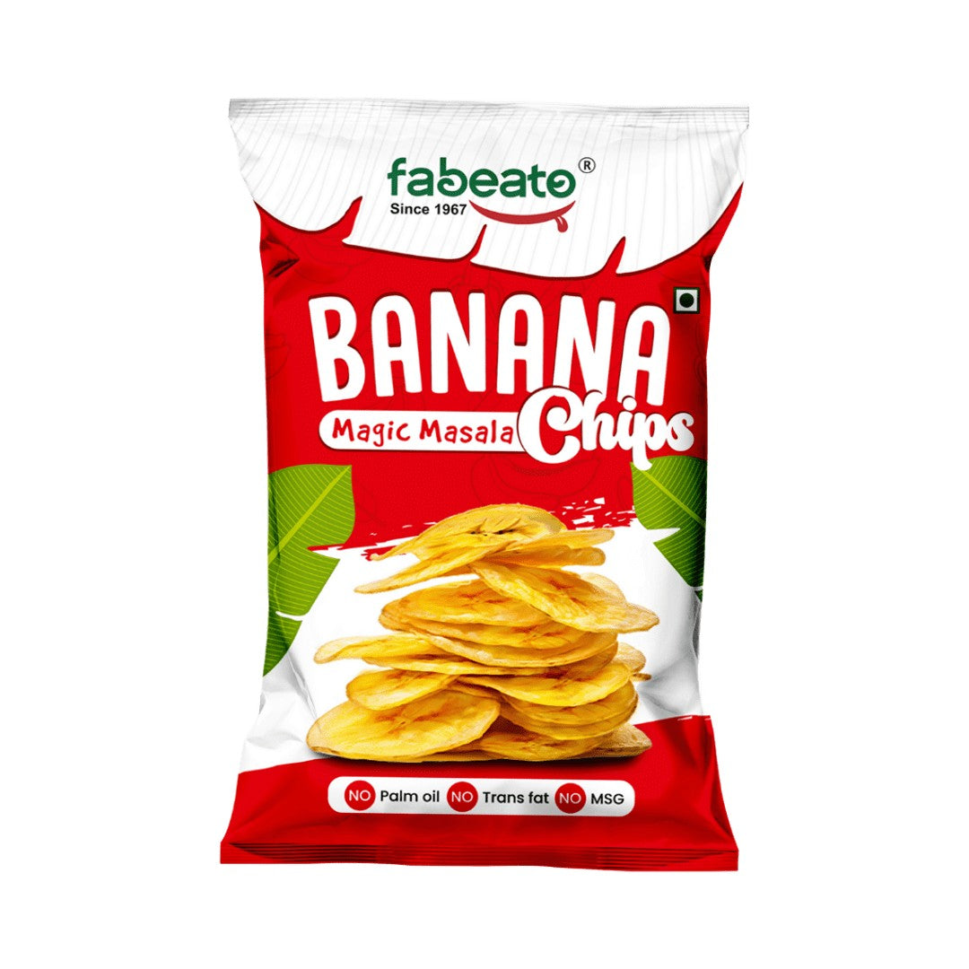 Fabeato Banana Chips Magic Masala 100g