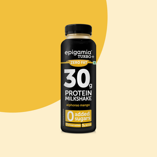 Epigamia Turbo 30g Alphonso Mango Protein Milkshake 250ml