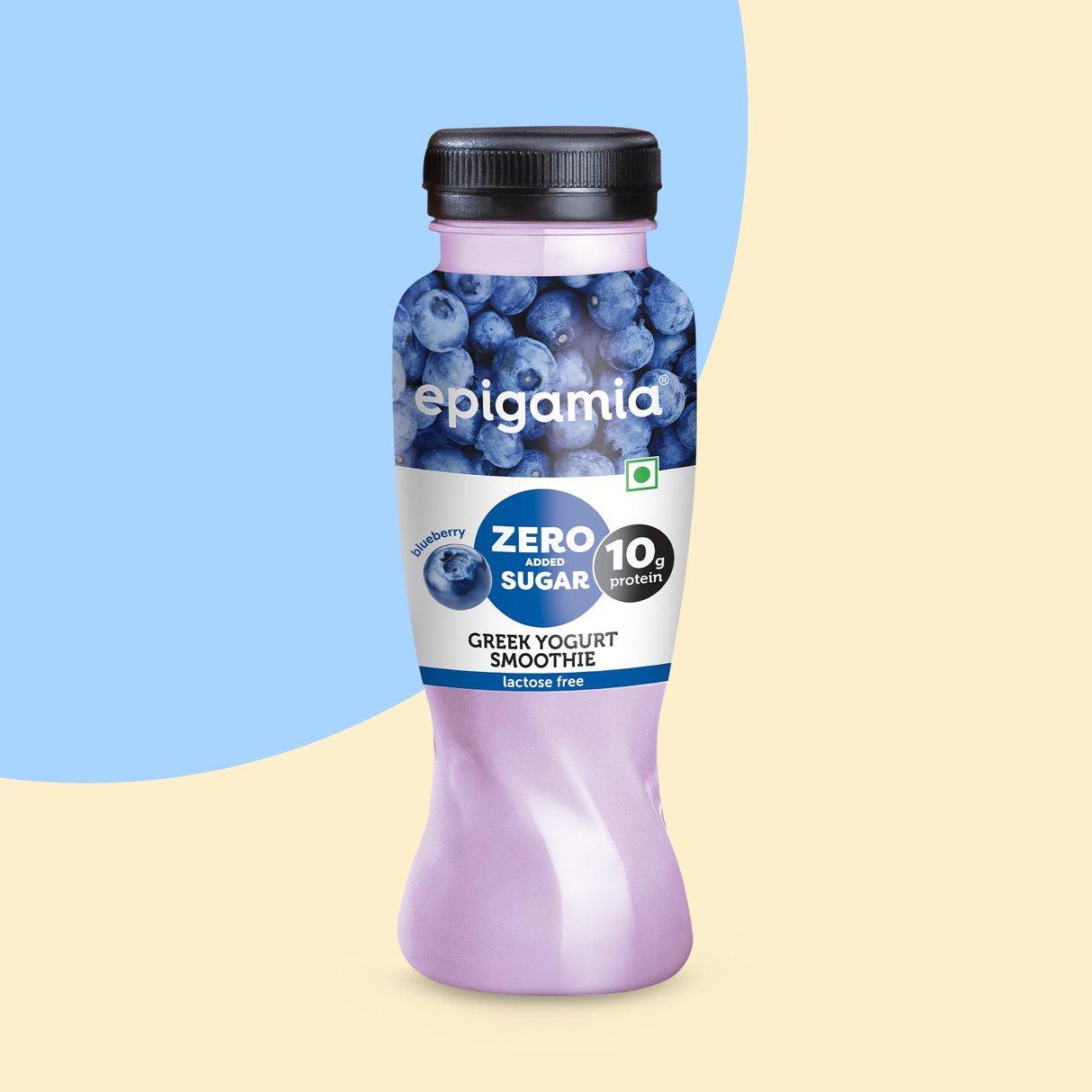 Epigamia Blueberry Smoothie Zero Added Sugar 200ml