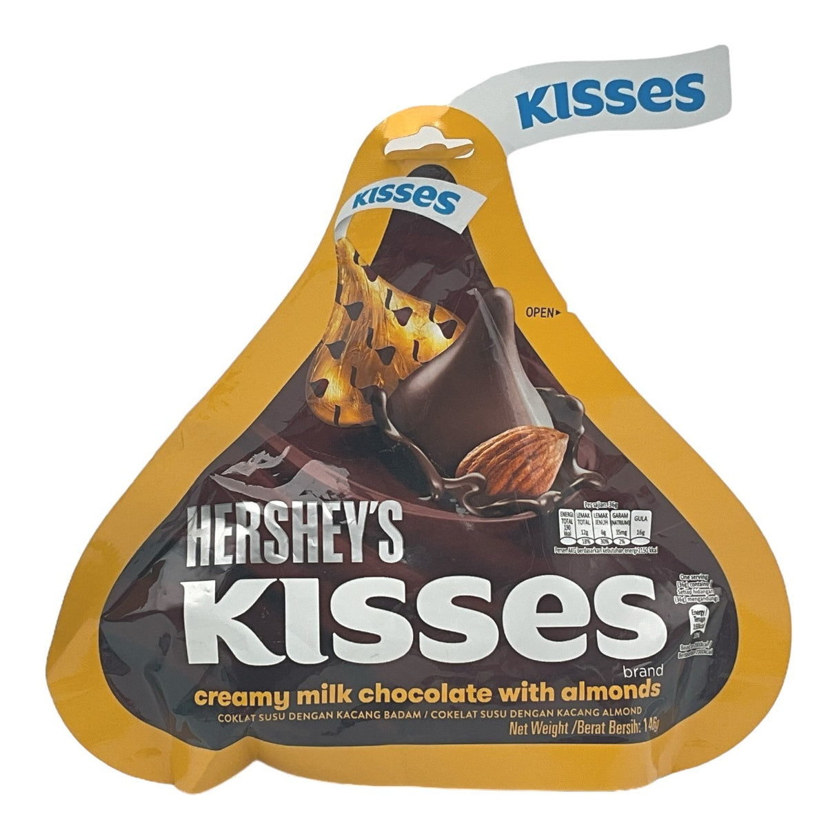 Hersheys Kisses Almonds 100g
