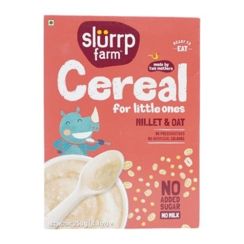 Slurrp Farm Cereal For Little Ones Millet&Oats 250g