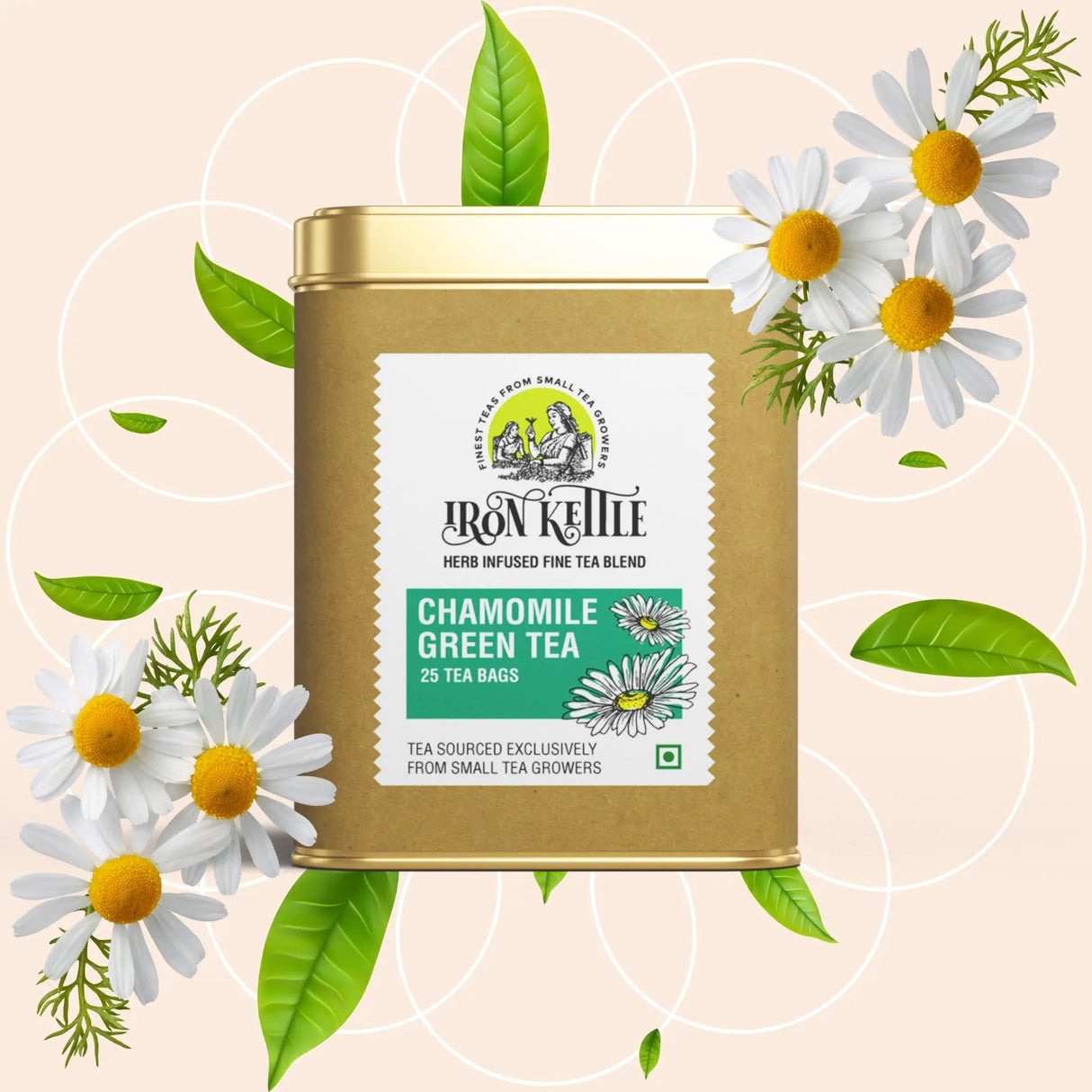 Iron Kettle Chamomile Green Tea 25Bags