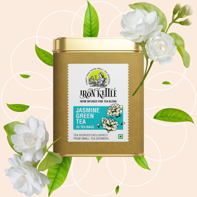 Iron Kettle Jasmine Green Tea 25Bags
