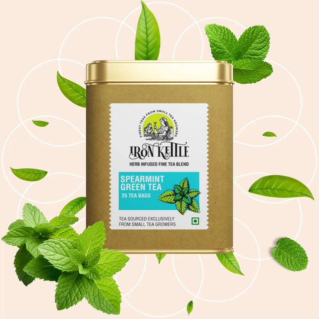 Iron Kettle Spearmint Green Tea 25Bags
