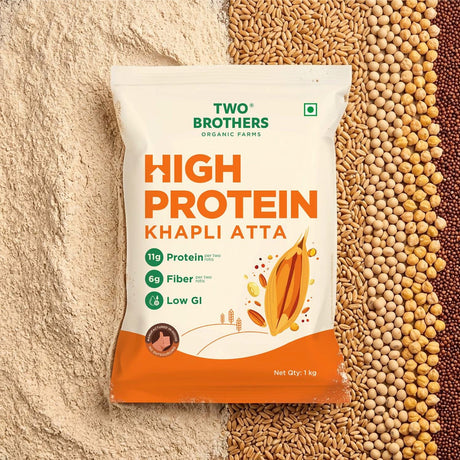 Two Brothers High Protein Khapli Atta 1kg