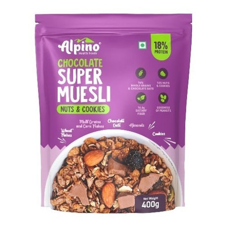 Alpino Super Muesli Chocolate 400G