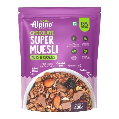 Alpino Super Muesli Chocolate 400G