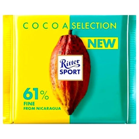 Ritter Sport 61% Dark Chocolate 100G